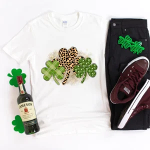Leopard Clover St. Patty's - DTF Transfer