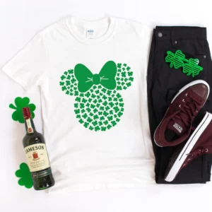 Minnie Clover St. Patty's - DTF Transfer