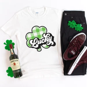 Plaid Lucky Green St. Patty's - DTF Transfer