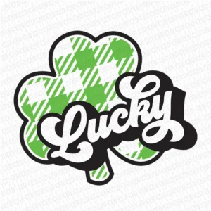 Plaid Lucky Green St. Patty's - DTF Transfer