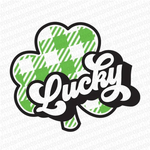 Plaid Lucky Green St. Patty's - DTF Transfer