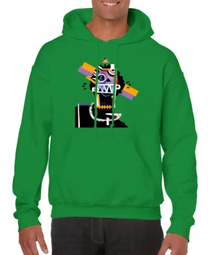 Neocubism Artwork Men’s Hoodie