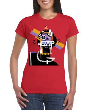 Neocubism Artwork Women’s Slim Fit T-shirt