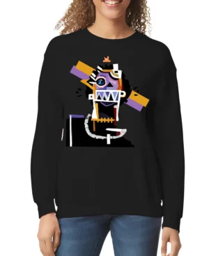 Neocubism Artwork Women’s Sweatshirt