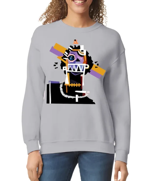 Neocubism Artwork Women’s Sweatshirt