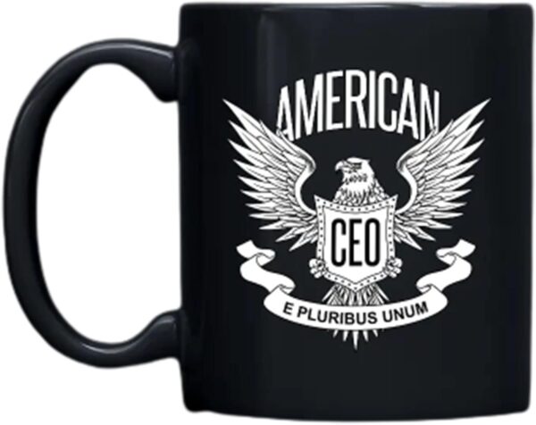 11oz Stylish Coffee Mug - American CEO Eagle - The CEO Creative