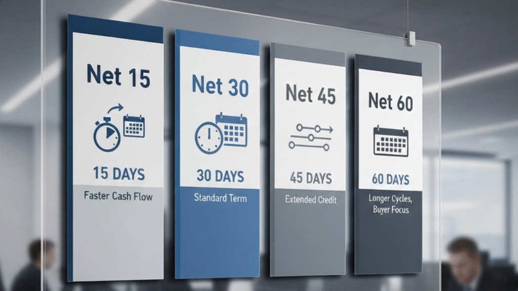 Exploring Alternative Payment Terms: Net 30 vs. Net 15, Net 45, and Net 60