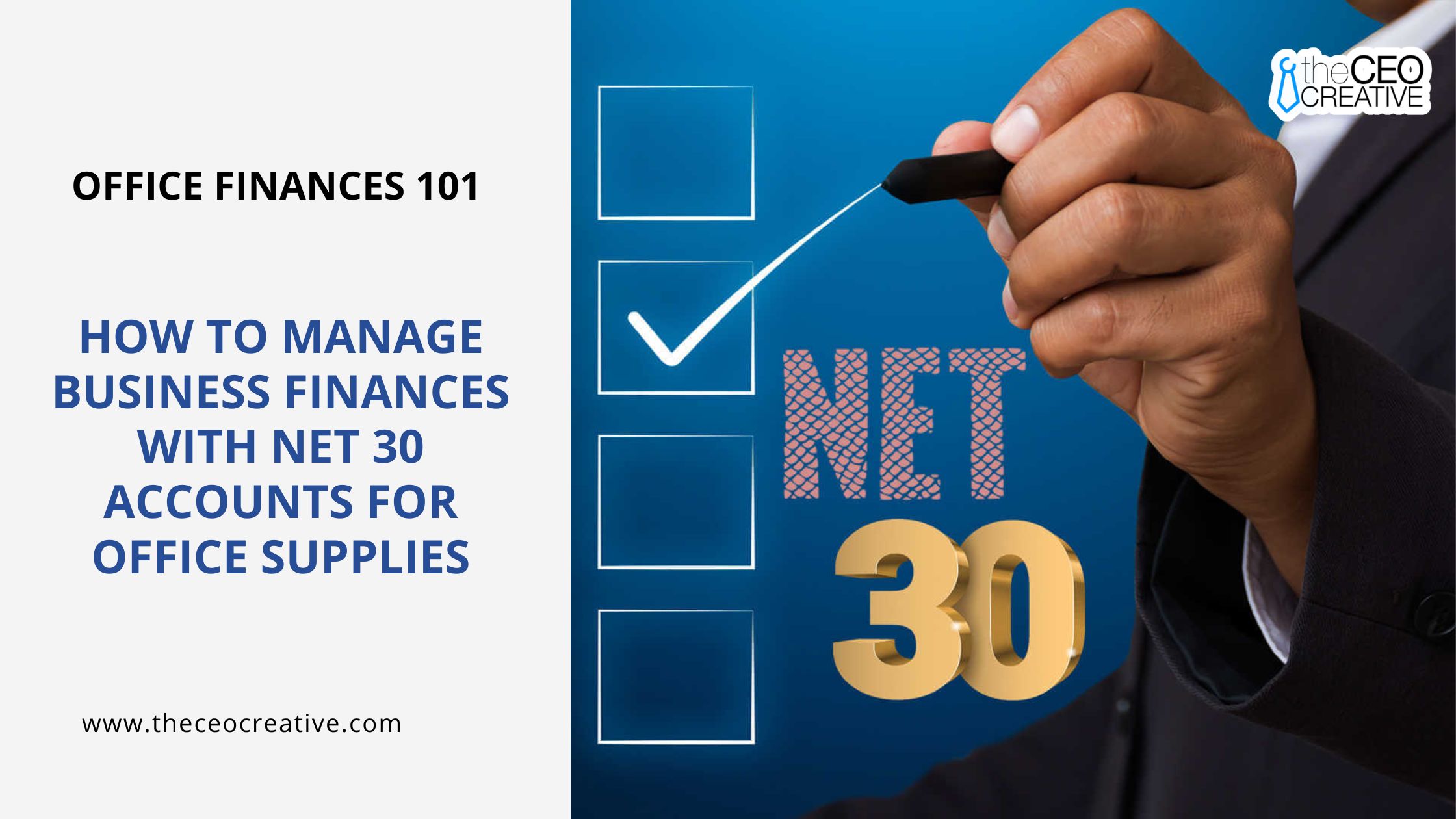 Business Finances with Net 30 Accounts