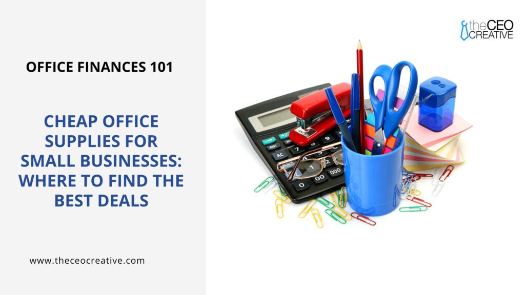 Cheap Office Supplies