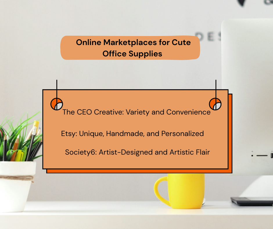 Best Online Marketplaces for Cute Office Supplies