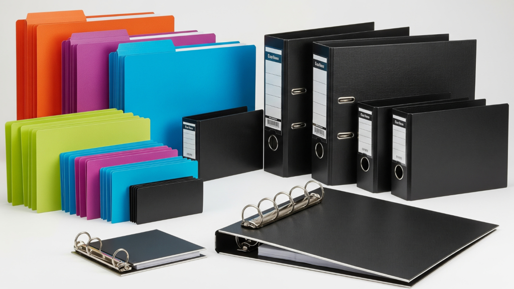 Filing Supplies: Folders and Binders