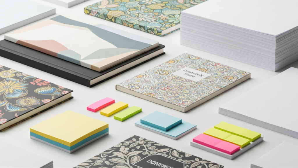 Paper Products: Notebooks, Sticky Notes, and Printer Paper
