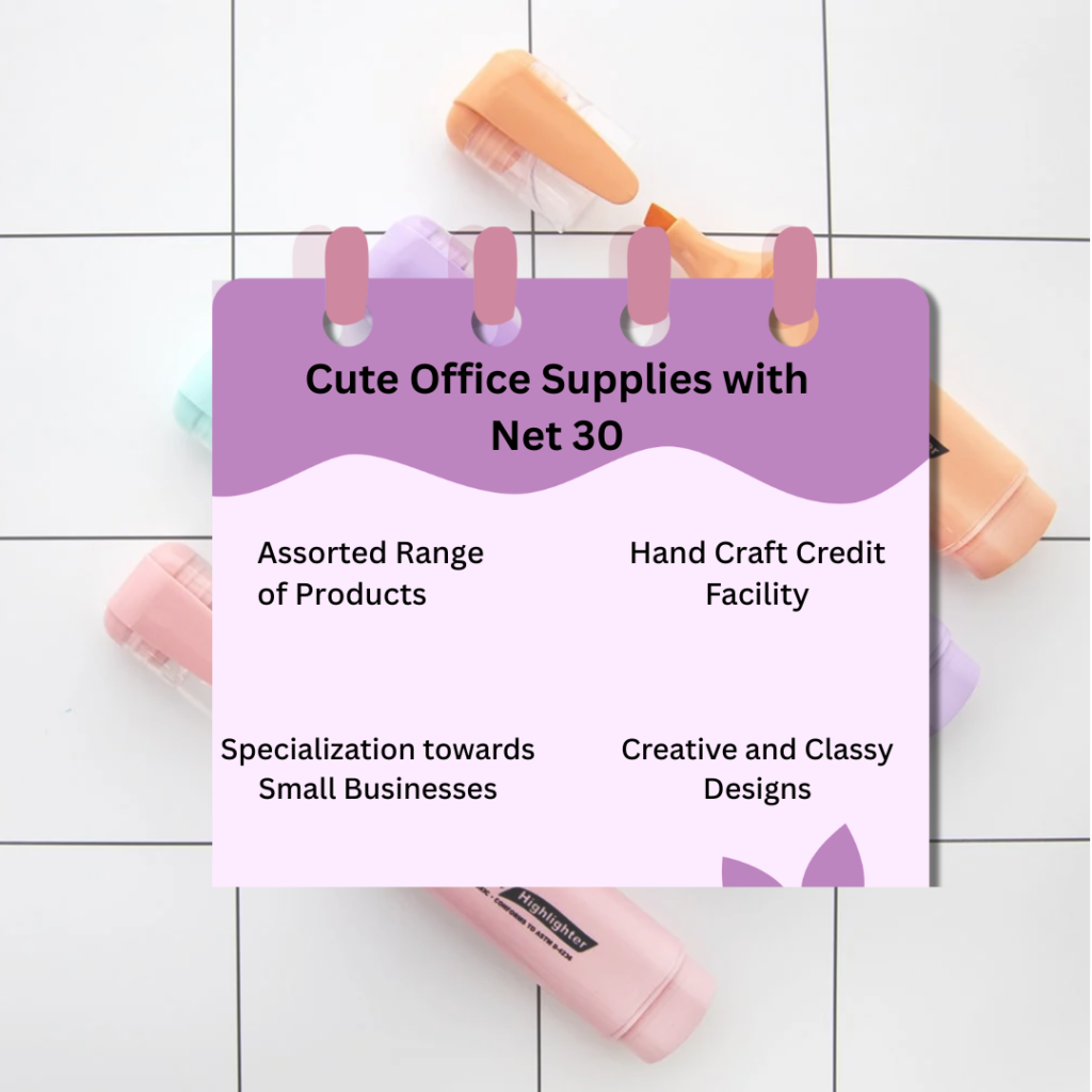 The CEO Creative’s Offerings for Cute Office Supplies with Net 30