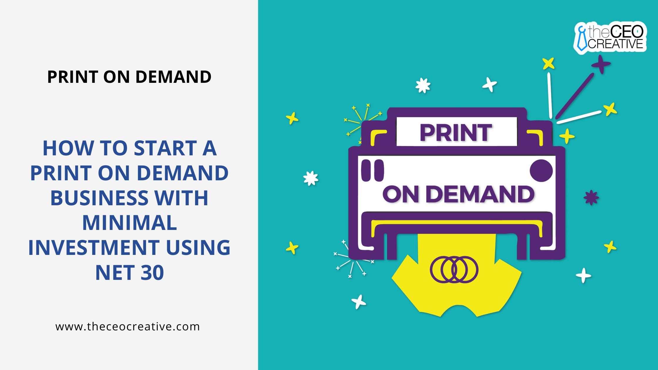 Print on Demand Business Net 30