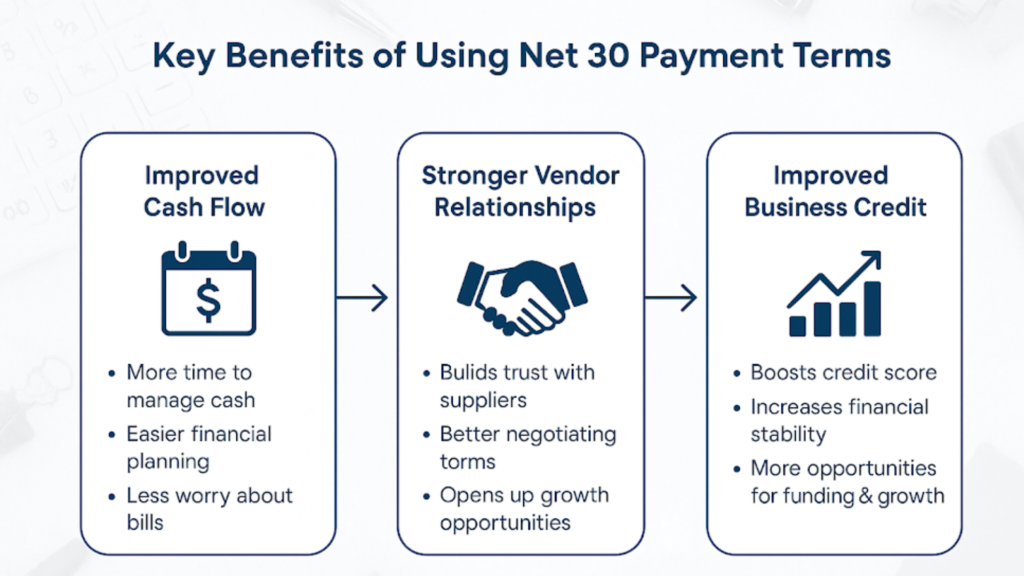 Benefits Of Net 30 Accounts For Your Business