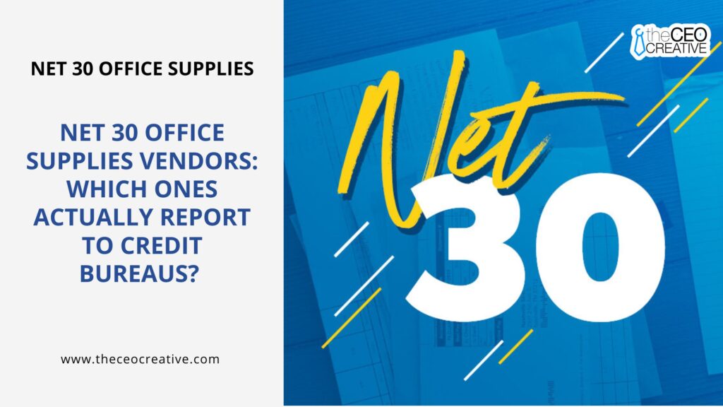 net 30 supplies
