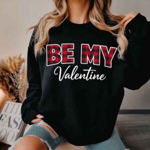 Be My Valentine Buffalo Plaid - DTF Transfer