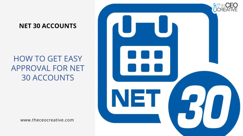 net 30 accounts