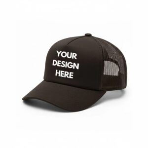 Customizable Retro Printed Snapback Trucker Hat