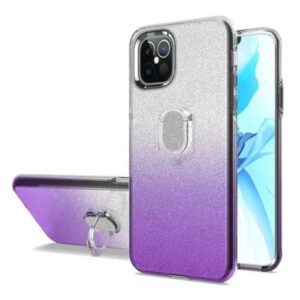 iPhone 12 Pro Max 6.7 Gradient Shimmering Ring Stand Case