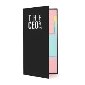 THE CEO® Sticky Notes Pastel Binder Set