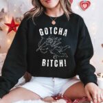 Women Wear Black Colo Gotcha B - DTF Transfer Sweatshirt