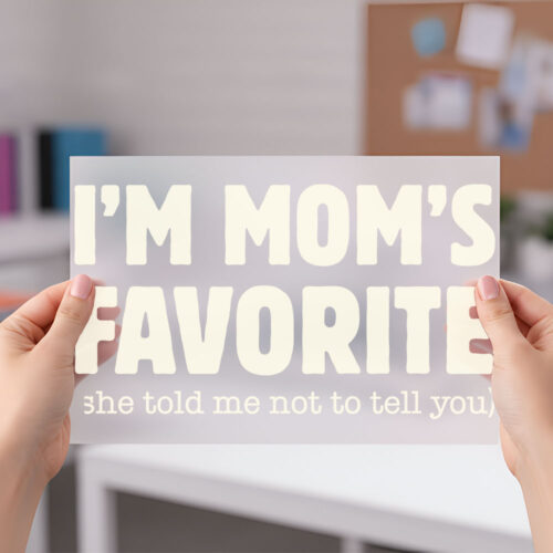 I’m Mom’s Favorite - DTF Transfer dtf sheet