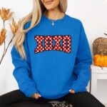 XOXO Checkered - DTF Transfer model