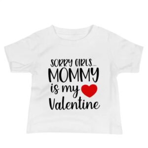 Mommy is My Valentine Youth - DTF Transfer T- shirt