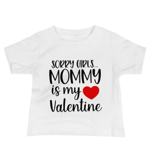 Mommy is My Valentine Youth - DTF Transfer T- shirt