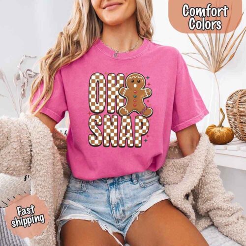 Pink color trendy Women’s Holiday Tee Pink color trendy Women’s Holiday Tee