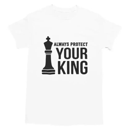 Chess Royalty Custom Design White color T-shirt