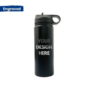 Customizable Engraved 20oz Sport Water Bottle