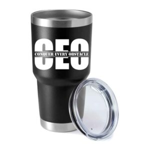Conquer Every Obstacle Ceo 30oz Insulated Vacuum Sealed Tumbler