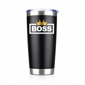 Boss Crown 20oz Insulated Vacuum Sealed Tumbler