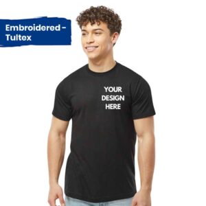 Customizable Embroidered Tultex Unisex Poly-Rich T-shirt