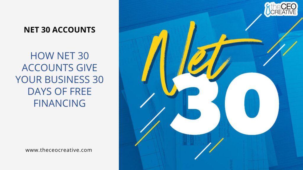 net 30 accounts