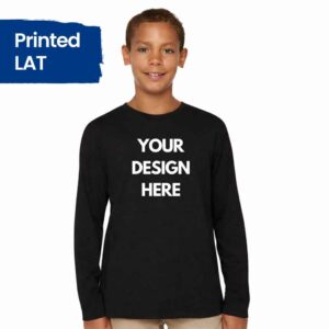 Customizable LAT Youth Fine Jersey Unisex Long Sleeve Tee