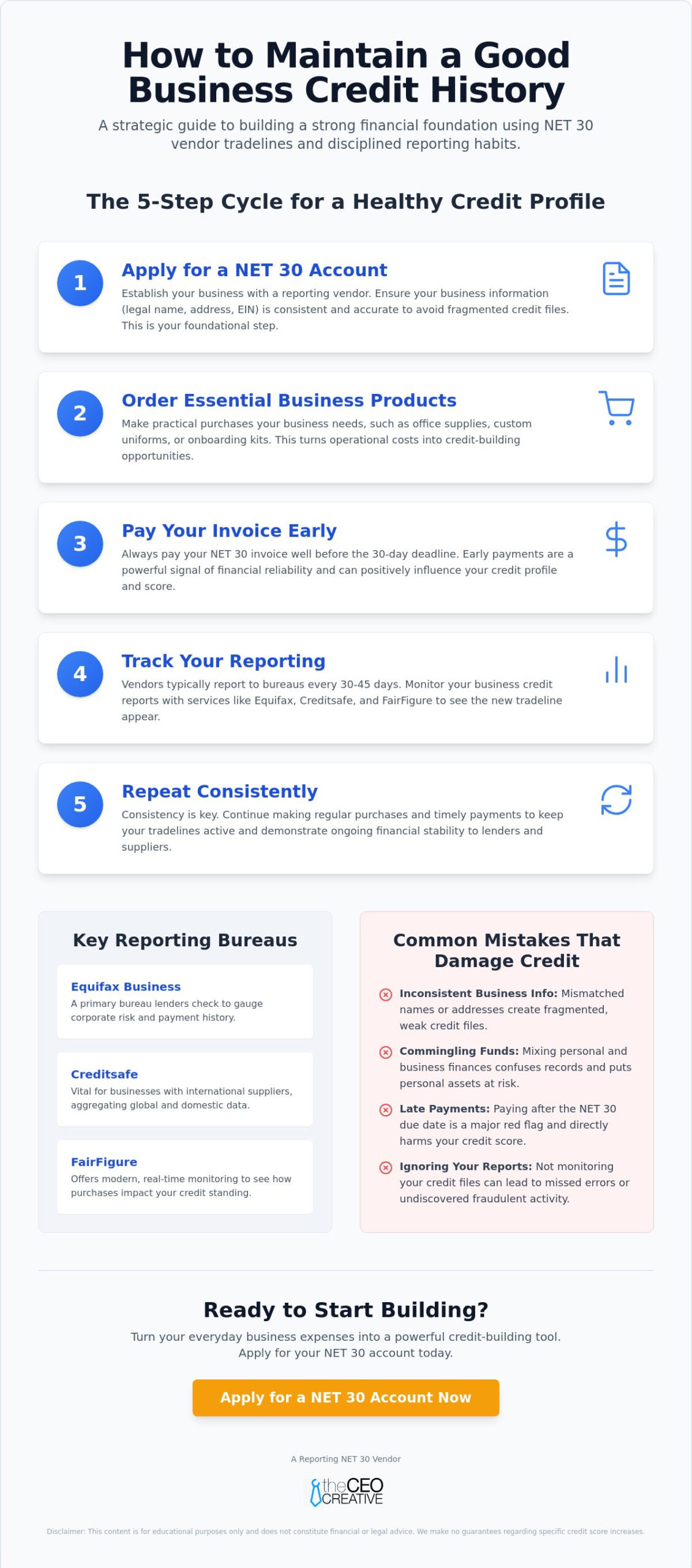 How to Maintain a Good Business Credit History: Top Tips