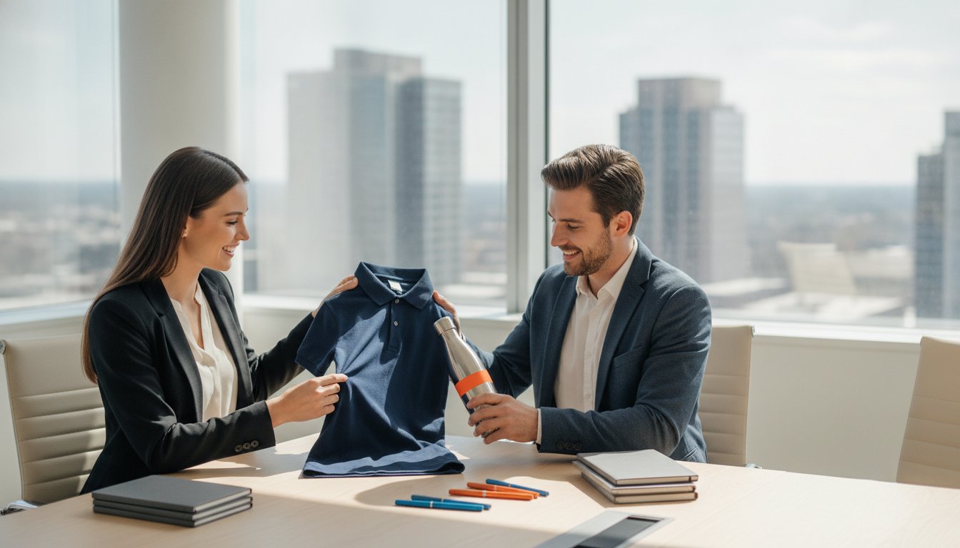 Custom Company Swag with Flexible Payment Options